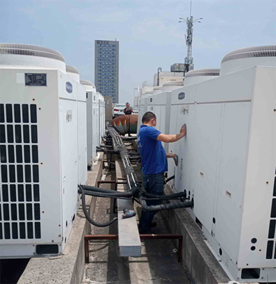 江西中央空调制热和不制冷系统维修方法